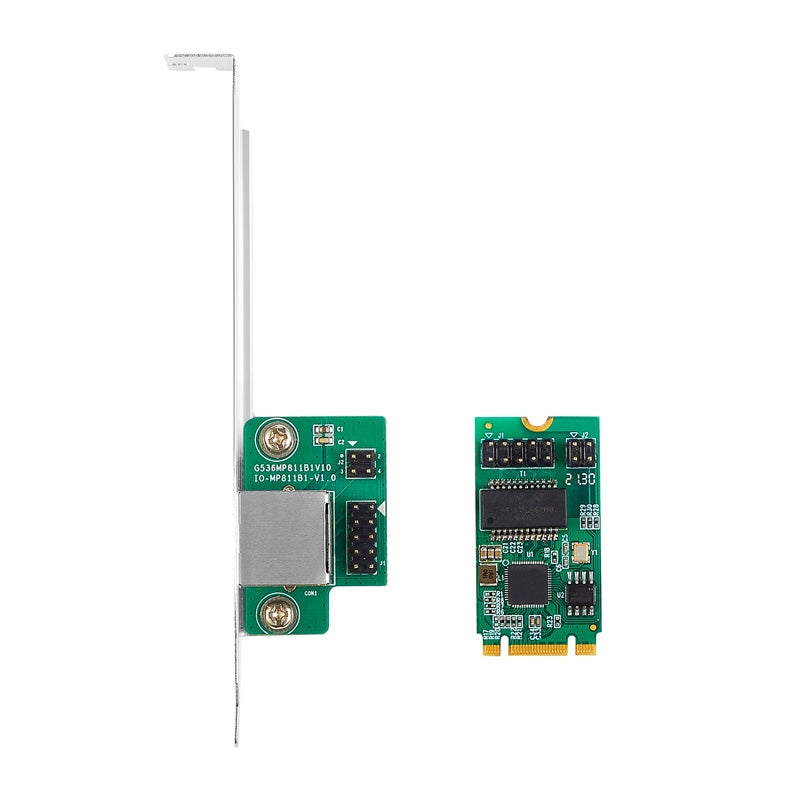 B+M Key M.2 to 2.5 Gigabit Ethernet Adapter (2500Mbps)