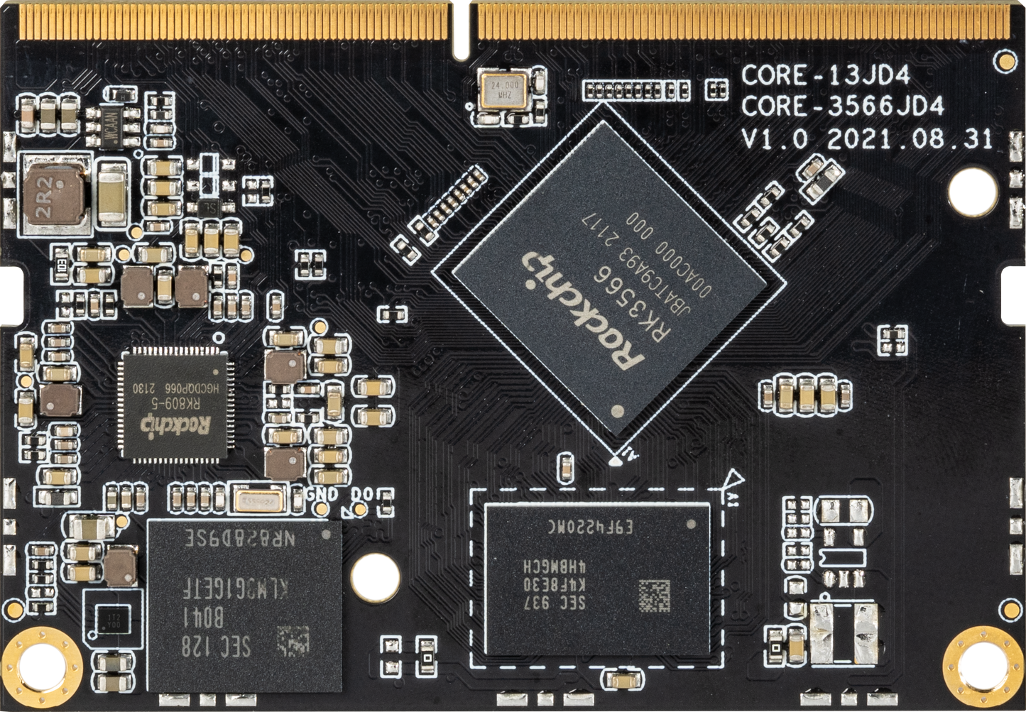 Core-3566JD4 Quad-Core AI System on Module