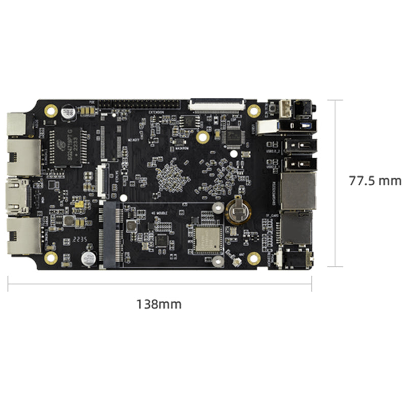 ROC-RK3568-PC SE Quad-Core ARM Single Board Computer