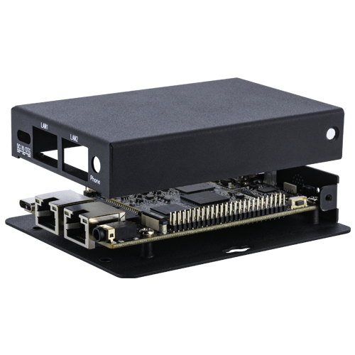 EC-R3308CC Industrial Fanless Mini PC