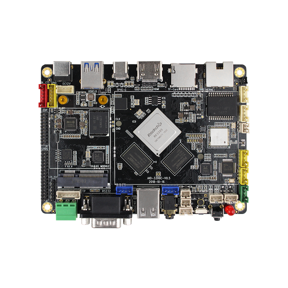 AIO-3399C(AI) ARM Open Source Motherboard