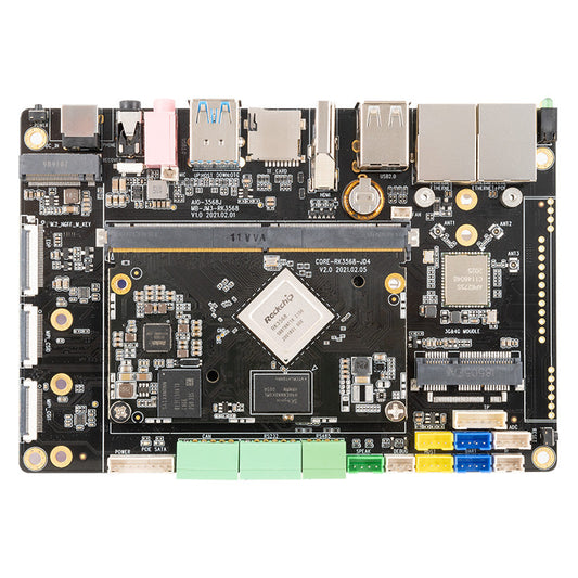 AIO-3568J Quad-Core ARM AI Motherboard
