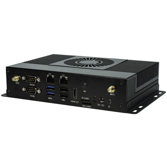 EC-A1684JD4 8-Core Fanless Industrial PC