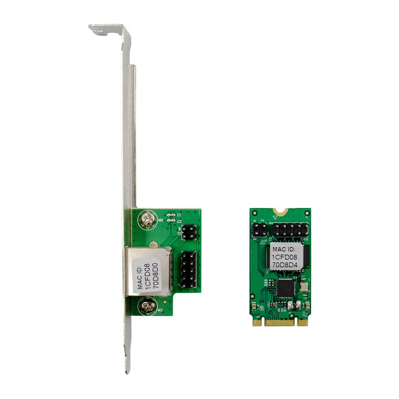 M.2 B+M Key Gigabit Ethernet Card with Realtek RTL8111F