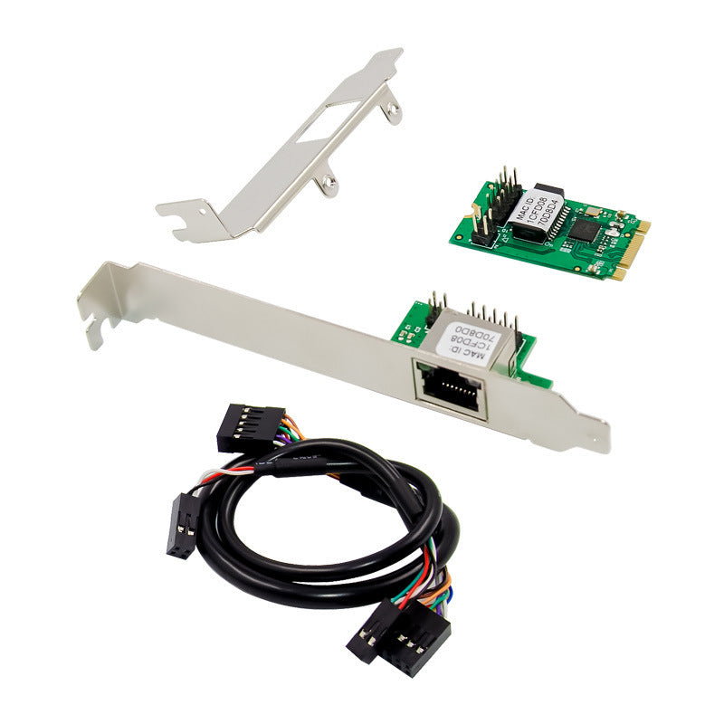 M.2 B+M Key Gigabit Ethernet Card with Realtek RTL8111F