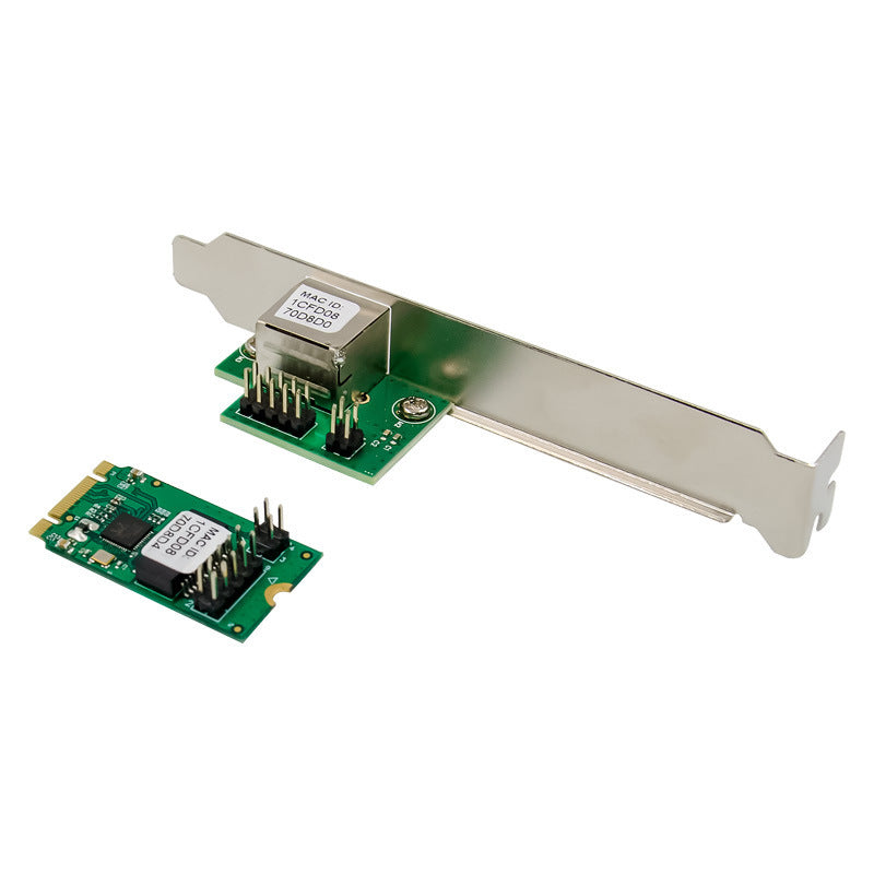 M.2 B+M Key Gigabit Ethernet Card with Realtek RTL8111F
