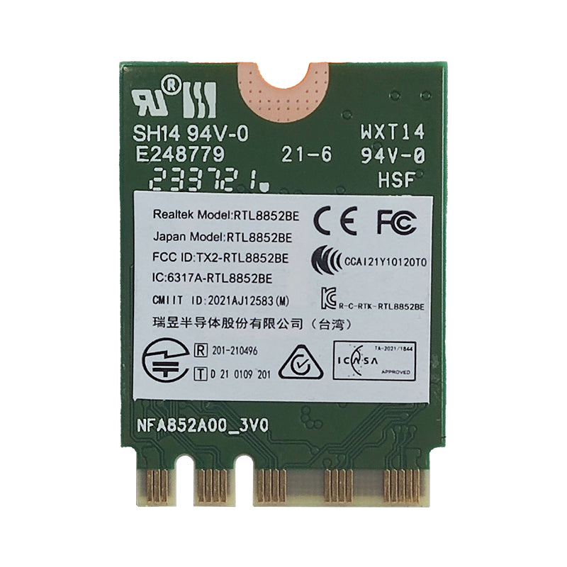 WXT14R2201 WIFI module RTL8852BE-CG 2230M.2 WiFi6 BT5.2 2T2R 2.4G/5G