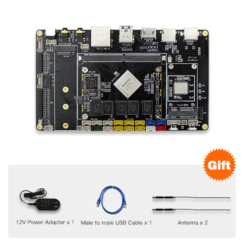 AIO-3399J Six-Core 64-Bit Industrial ARM Motherboard